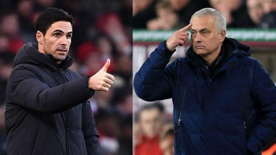 Tottenham - Arsenal: Mourinho, Arteta và dấu hỏi về tương lai?